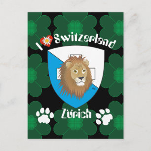 Zürich Schweiz Zwitserland Postkarte Briefkaart