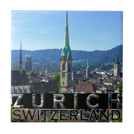 Zurich Tegeltje (Voorkant)