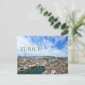 Zürich Zwitserland Briefkaart (Staand voorkant)