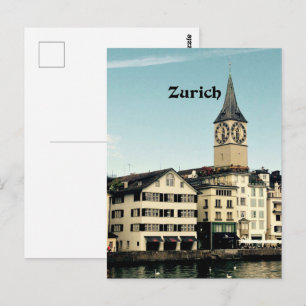 Zurich, Zwitserland Briefkaart