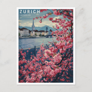 Zurich Zwitserland Briefkaart