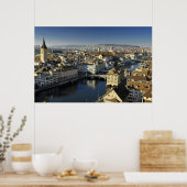 Zürich, Zwitserland Poster (Keuken)