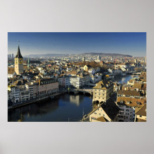 Zürich, Zwitserland Poster