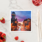 Zürich Zwitserland Sunset Servet (Insitu)