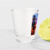 Zürich Zwitserland Sunset Shot Glas (Links)