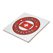 Zürich Zwitserland Tegeltje (Zijkant)