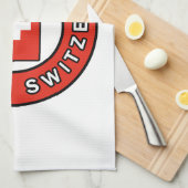 Zürich Zwitserland Theedoek (Quarter Fold)