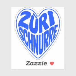 Zürri Schnurre Sticker