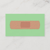 Zurse Bandage scrubs Green Visitekaartje (Achterkant)
