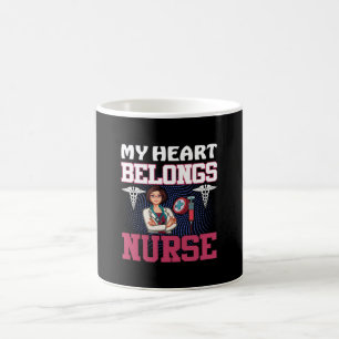 Zurse Gift My Heart behoort Nurse Koffiemok
