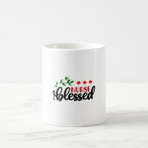 Zurse Gift Nurse Blessed Koffiemok