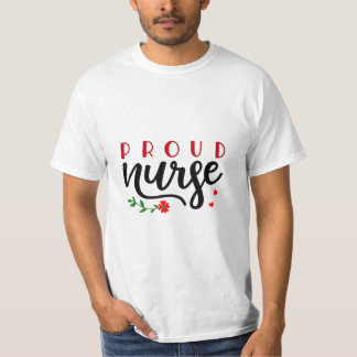 Zurse Gift Proud Nurse T-shirt