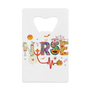 Zurse Halloween Costume Stethoscope Heartbeat Pomp Kredietkaart Flessenopener