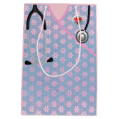 Zurse Roze Medium Cadeauzakje (Achterkant)