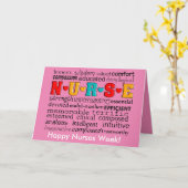 Zurse waarneming Week Roze Kaart (Gele Bloem)