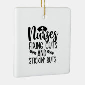 Zurse waszak, snoekzak keramisch ornament (Rechts)