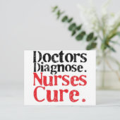 Zurses Cure Briefkaart (Staand voorkant)