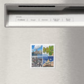 zUS041 BOSTON, Massachusetts, Amerika, Fridge Magneet (Insitu (Vaatwasser))