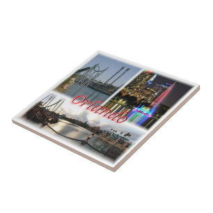 ZUS056 ORLANDO Florida, Orlando, Amerika, Tegeltje