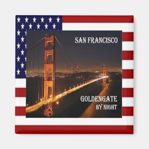 zUS072 SAN FRANCISCO, Golden Gate Bridge, Fridge Magneet