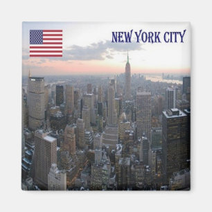 zUS100 NEW YORK CITY, NY, America Fridge Magneet