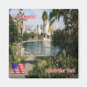 zUS168 LOS ANGELES, Mac Arthur Park, Fridge Magneet