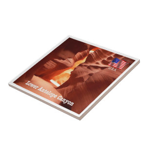 zUS191 ANTELOPE CANYON, Arizona, Amerika, Tegeltje