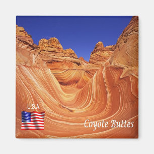 zUS194 COYOTE BUTTES, Arizona, Amerika, Fridge Magneet