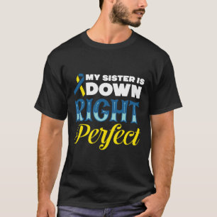 Zus is helemaal perfect downsyndroom t-shirt