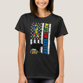 Zus Overeenkomstige Familie Autisme Bewustzijn Ame T-shirt