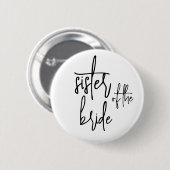 Zus van de bruid Button (Voorkant /achterkant)