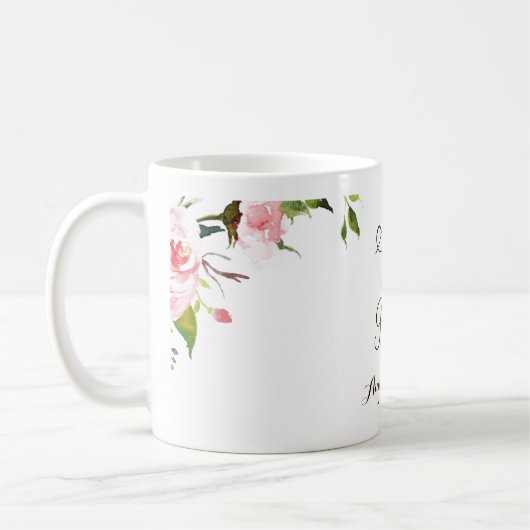 Zus van de bruid Mok (Links)