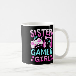 Zus Van De Gamer Girl Groovy Verjaardagsvideo Spel Koffiemok