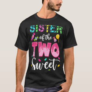 Zus van de Twee Zoete Zoetje Meisje 2e Verjaardag T-shirt