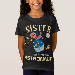 Zus van de verjaardag Astronaut Family Match T-shirt