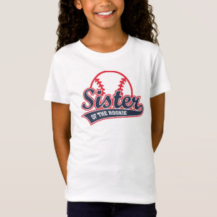 Zus van het feest van het rookie familielid t-shirt
