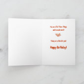 Zus Verjaardag Kaart (Binnen)