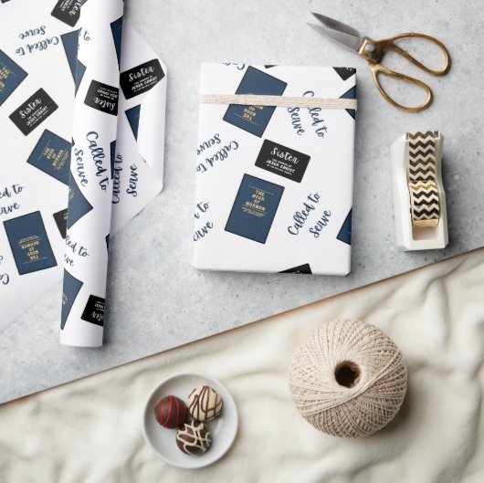 zusje missionair inpakpapier (Crafts)