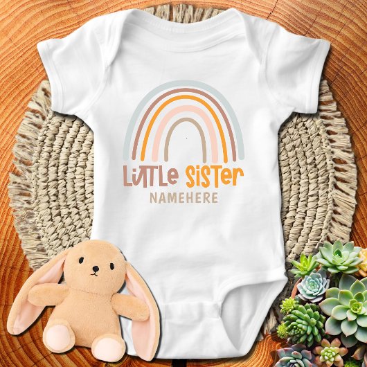 Zusje Regenboog Romper