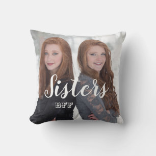 Zussen BFF Beste Vriendinnen Voor Altijd Foto Kussen