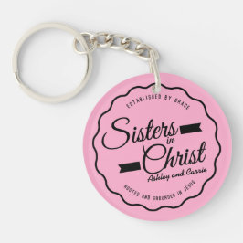 Zussen in Christus Sleutelhanger