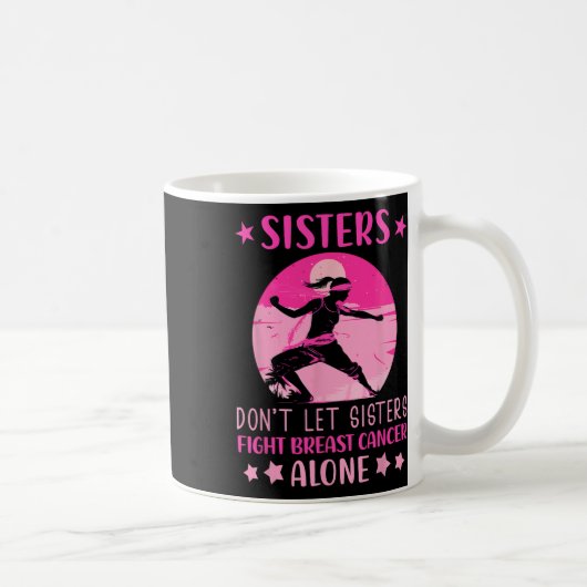 Zussen laten borstkanker niet alleen bestrijden koffiemok (Rechts)