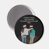 Zussen lopen niet alleen magneet (Voorkant / Achterkant)