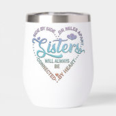 Zussen naast elkaar of mijlen uit elkaar (Achterkant)