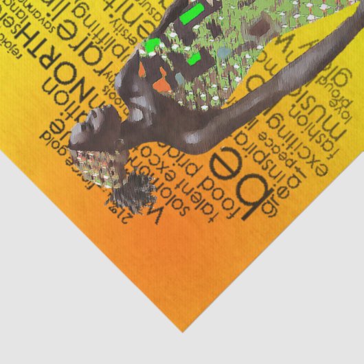 Zussen Tissuepapier (Detail)