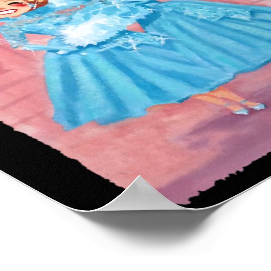 Zussen Witte Kerstfilm 1954 Xmas Snow Pajam Poster (Hoek)