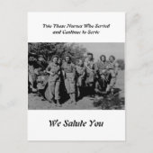 Zustband - Zuster tijdens de Tweede Wereldoorlog Briefkaart (Voorkant)