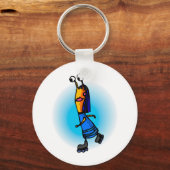 Zuster Alien Skating Sleutelhanger (Voorkant)