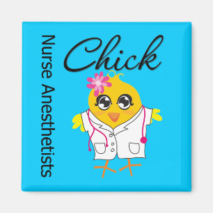 Zuster Anesthetisten Chick v2 Magneet