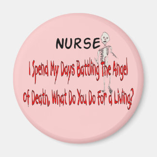 Zuster "Angel of Death" — Funny Gifts Magneet